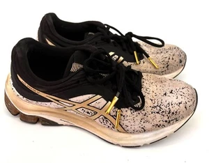 Asics Womens Gel Pulse II Running Shoe Black Gold Size 7 - Picture 1 of 7
