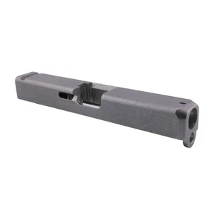 Remsport Gen 3 G19 Glock Slide Blank - Rounded Stainless Steel - Picture 1 of 5