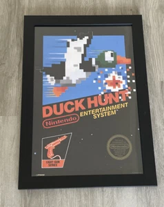 Duck Hunt Nintendo Pyramid Framed Poster 20x14 in - Picture 1 of 8