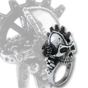 Alchemy Gothic - Monarchie Steamhead - Ring Steampunk Rock Punk Goth Automatons - Bild 1 von 1