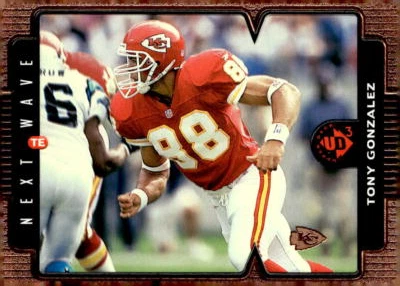 1998 Upper Deck UD3 Tony Gonzalez #47 - Image 1 of 2
