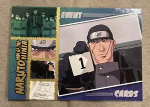 2002 PANINI NARUTO WAY OF THE NINJA THE FIRST EXAMINER #59 EVENT CARD! RARE! - Picture 1 of 2