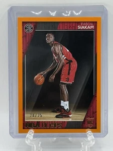 2016-2017 Pascal Siakam NBA Hoops Orange Rookie 20/25 - Imagen 1 de 2