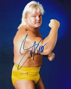 Greg Valentine signiert 8x10 WWF Pro Wrestling Foto Wrestler WWE NWA The Hammer 5 - Bild 1 von 4