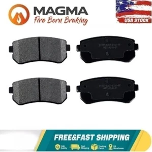 REAR Ceramic Disc Brake Pad For Hyundai Elantra Tucson KIA Forte + Koup Sportage - Picture 1 of 2