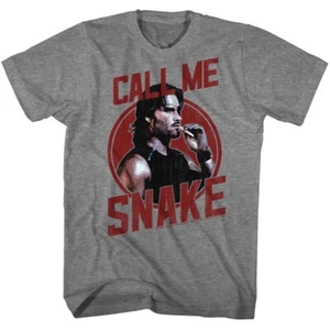 Camiseta para hombre Escape From New York Movie Call Me Snake Kurt Russell - Imagen 1 de 3