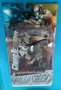 Figurina Star Wars UNLEASHED CLONE TROOPER 7" scala 2002-2007 MOC - Foto 1 di 2