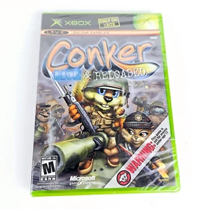Conker's Live & Reloaded Original Microsoft Xbox Brandneu Versiegelt - Bild 1 von 9