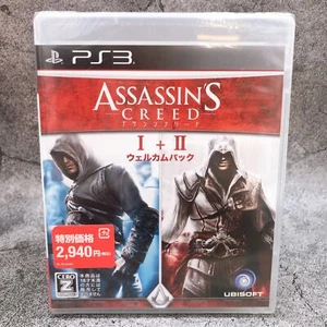 Playstation 3 Assassin's Creed I + II Welcome Pack PS3 UBI Game Sealed New - Picture 1 of 8