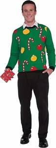 Tis the Season Ugly Christmas Sweater Holiday Festive Large - Picture 1 of 2