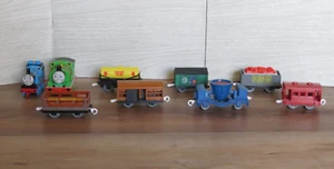 VTG 10 PC Thomas Train Trackmaster Cargo Lot Pull Back Percy Fireworks Smelt SEE - Picture 1 of 24