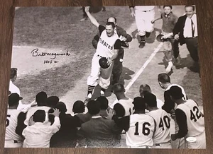 Bill Mazeroski 16x20 Photo WS Walkoff JSA COA Auto Pittsburgh Pirates HOF - Picture 1 of 3