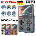 R35 PLUS Best Handheld Game Console Emulator Retro 64GB 10K+ Games HD Display