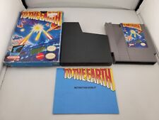 To the Earth Canadian Variant for NES Nintendo Complete In Box CIB Good Shape