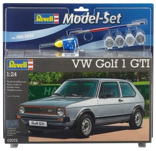 REVELL 67072 1/24 Model Set VW Golf 1 GTI - Immagine 1 di 1