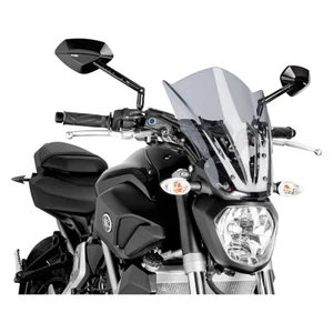 For Yamaha FZ07 2014-2017 Puig 7016H Generation Touring Naked Windshield - Picture 1 of 2