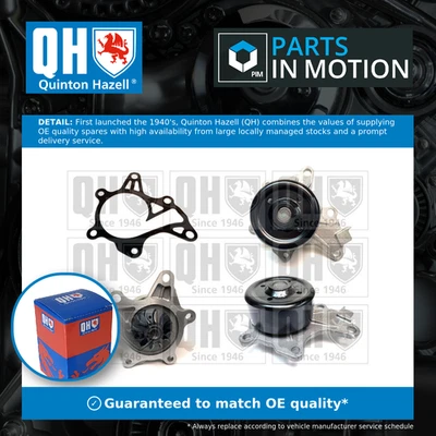 Water Pump fits TOYOTA YARIS NLP130 1.4D 2011 on 1ND-TV Coolant QH 1610009680 - Image 1 of 4