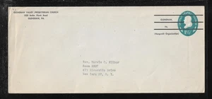 US Precancel Envelope: PA Glenshaw 3a7 1A 30 47 Used (Valley Presbyterian) - Picture 1 of 1