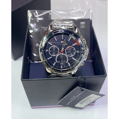 Orologio Uomo Tommy Hilfiger 1791788 Iconic Cronografo 45MM - Immagine 1 di 3