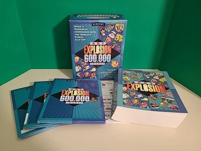 NOVA Art Explosion 600,000 Images Clip Art Software 29 CD-ROMS For Windows  - Image 1 of 4