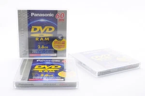 Panasonic DVD-RAM 60min 8cm 2,8GB Mini Disc ungeöffnet Y2977 - Bild 1 von 22