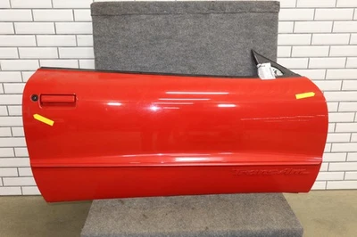 93-02 Pontiac Firebird Trans Am RH Right Power Door (Bright Red 81) See Photos Foto 1 de 4
