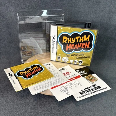 Nintendo DS - Rhythm Heaven - Complete/CIB w/ Box Protector - Refurbished, VG - Image 1 of 4