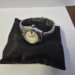 April 1997 Seiko 5 Watch Women Automatic Stainless Steel Daydate 4207-01W0 - Picture 1 of 5