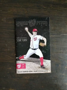 Washington Nationals Magazine Inside Pitch Vol. 6 Issue 8 Jordan Zimmermann - Picture 1 of 2