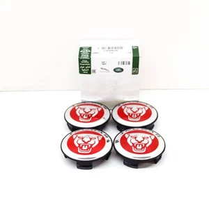 JAGUAR E-PACE X540 Center Wheel Hub Cap Covers Set 4pcs C2D49639 NEW GENUINE - Picture 1 of 9