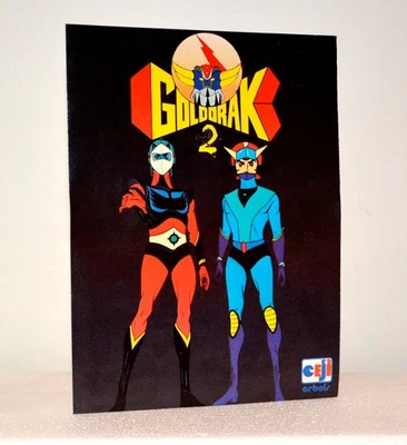 RARE ! GOLDORAK - mini catalogue poupées ACTARUS & ALCOR - Ceji Arbois - no popy - Photo 1/4