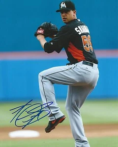 **GFA Miami Marlins *ALEX SANABIA* Signed 8x10 Photo A2 COA** - Picture 1 of 1