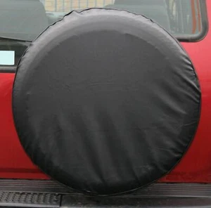 SUV 4X4 Rear Spare Wheel Tyre Cover Fits 15" & 16"" PVC fits JEEP WRANGLER - Picture 1 of 1