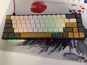 yunzii kc68 fast neu, 1-2 mal benutzt, Brown switches - Bild 1 von 1