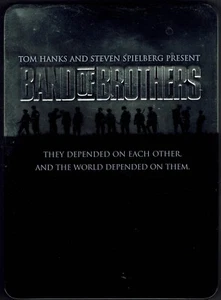 Band of Brothers HBO Series x6 DVD Set Collectible Tin 2002 WWII Bonus Features - Picture 1 of 3