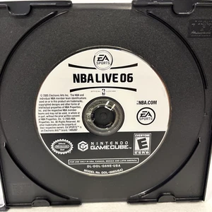 NBA LIVE 06 NINTENDO GAMECUBE CASE & GAME DISC EA SPORTS 2005 BASKETBALL GAME - Picture 1 of 4