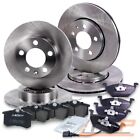 BRAKE DISCS + BRAKE PADS FRONT + REAR FOR ŠKODA ROOMSTER VW GOLF 4 POLO 9N