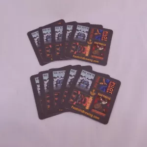 Lot of 10 Foothills Brewing Pilot Moutain Frostbite HobJob Beer Coaster - Picture 1 of 3