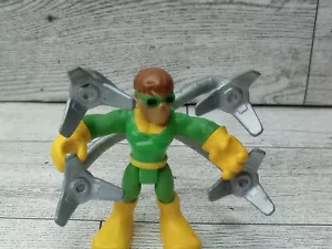 MARVEL SUPER HERO SQUAD DOCTOR OCTOPUS DOC OCK GRÜN GELB FIGUR HASBRO - Bild 1 von 4