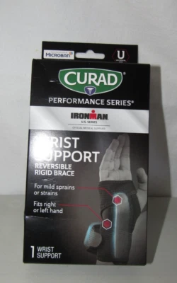 НОВЫЙ В КОРОБКЕ CURAD ПРОИЗВОДИТЕЛЬНОСТИ СЕРИИ IRONMAN УНИВЕРСАЛЬНЫЙ ЗАПЯСТЬЕ ПОДДЕРЖКИ - Изображение 1 из 4