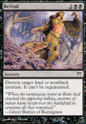 BEFOUL X4 4 4X Champions of Kamigawa MTG Magic the Gathering Cards DJMagic - Image 1 of 1