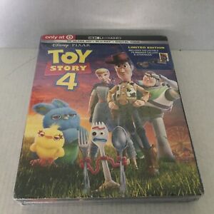 NEW Disney Pixar Toy Story 4 4K UHD + Blu-Ray + Digital Code Movie Sealed