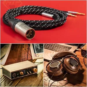Hifi Balanced Audio Cable For Klipsch Hp3 Klipsch Heritage HP-3 Headphones 1.2M - Bild 1 von 18