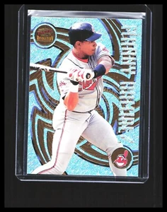 1998 Manny Ramirez - Pacific Revolution Silver Sparkle Foil #46 Cleveland - Picture 1 of 3
