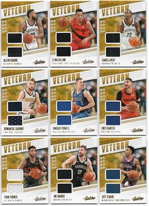 2019-20 Absolute Memorabilia Veteran Tools of the Trade Level 1 GU Pick Any - Picture 1 of 14