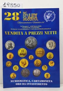 Catalogo Alex numismatica e filatelia 28a asta dicembre 2015 - Imagen 1 de 3