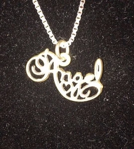COLLAR PLATA "ÁNGEL" 17 PULGADAS - Imagen 1 de 2