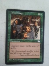 MTG Magic the Gathering English Dense Foliage 1997 Weatherlight LP