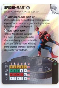 Spider-Man Beyond Amazing ~ SPIDER-MAN #L040 HeroClix Legacy Stat Card - Picture 1 of 1
