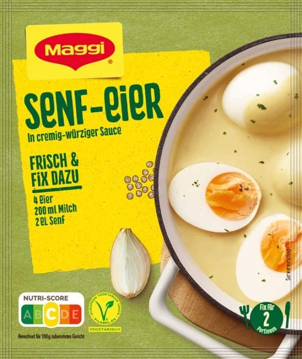 Salsa de huevos de mostaza y huevo de mostaza Maggi - 1 ct./2 porciones - ENVÍO GRATUITO Foto 1 de 1
